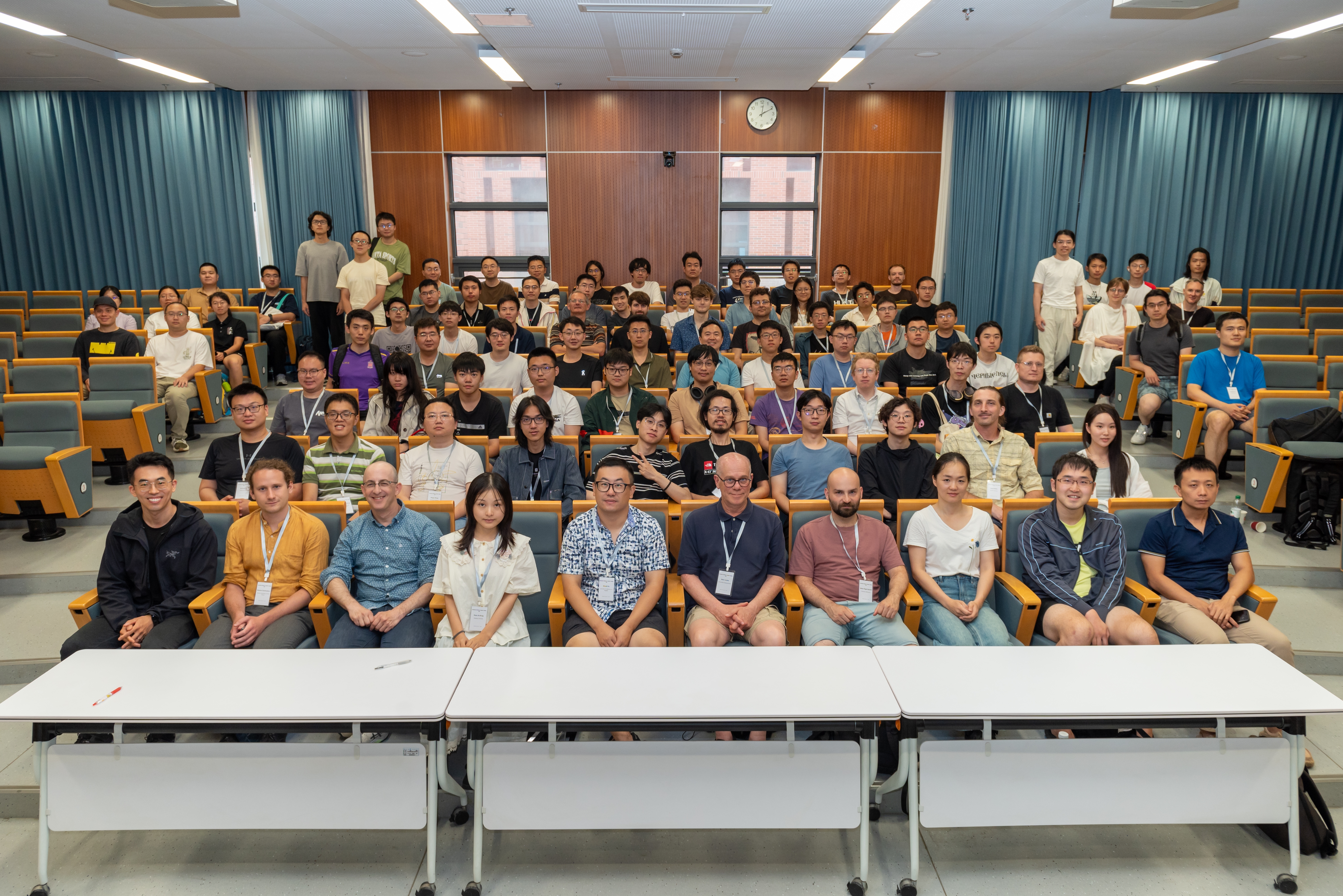Conference attendees group photo